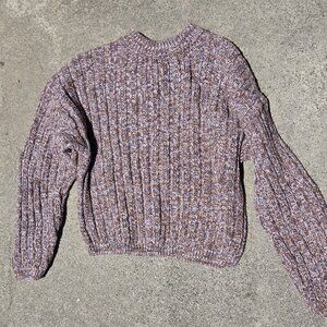 Cable knit sweater